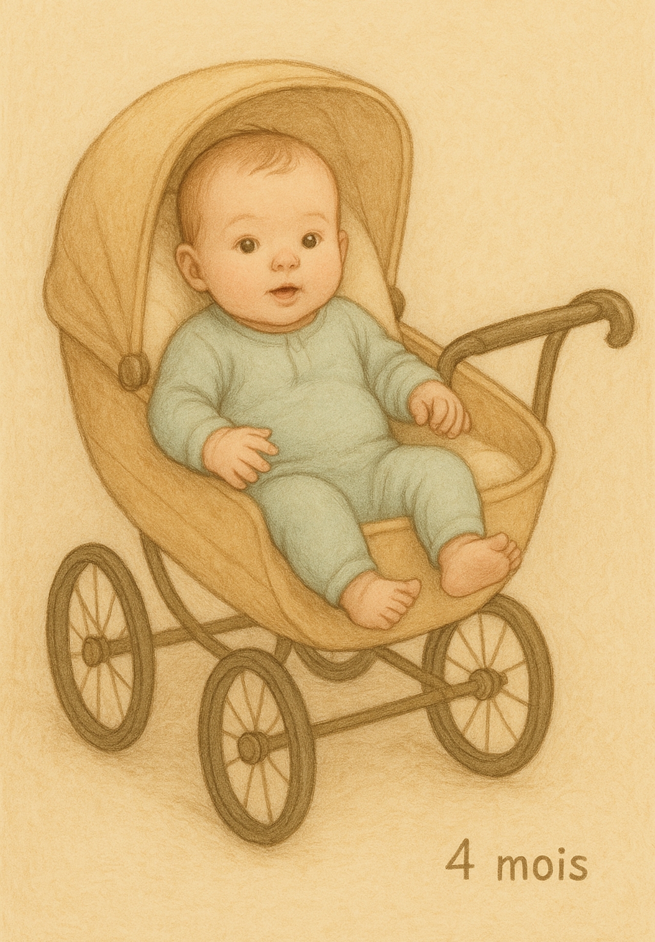 bébé 4 mois