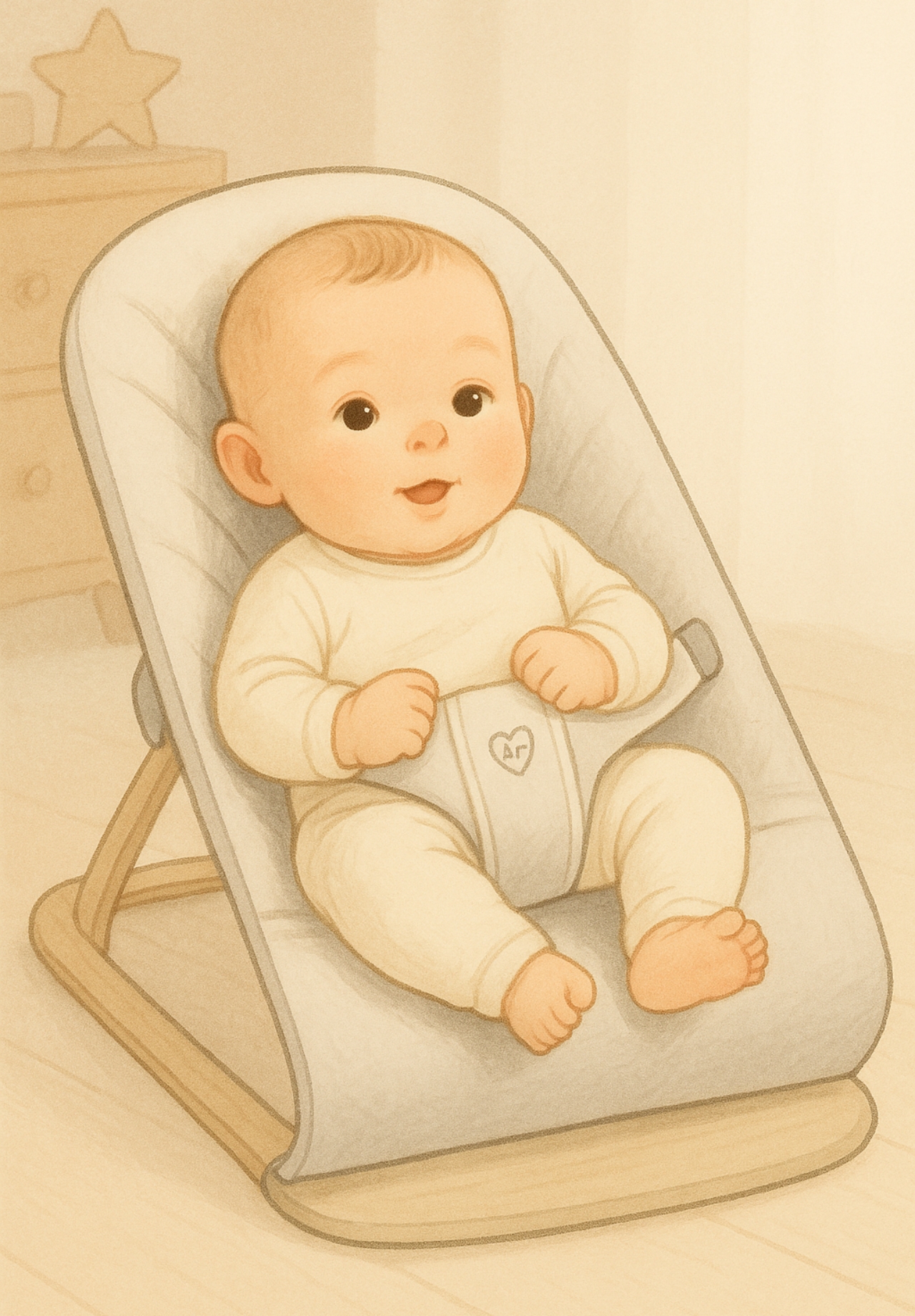 bébé dans transat