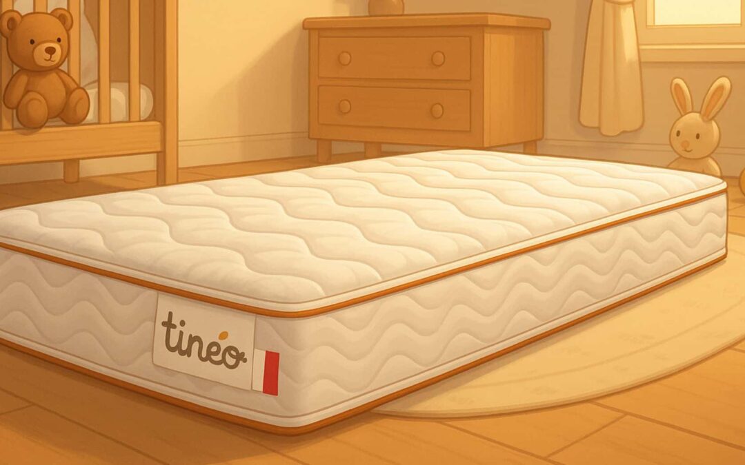 Test du Matelas bébé climatisé 70 × 140 cm Tinéo