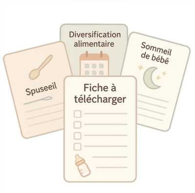 fiches a télécharger - etre parents accompagner bébé durant la petite enfance