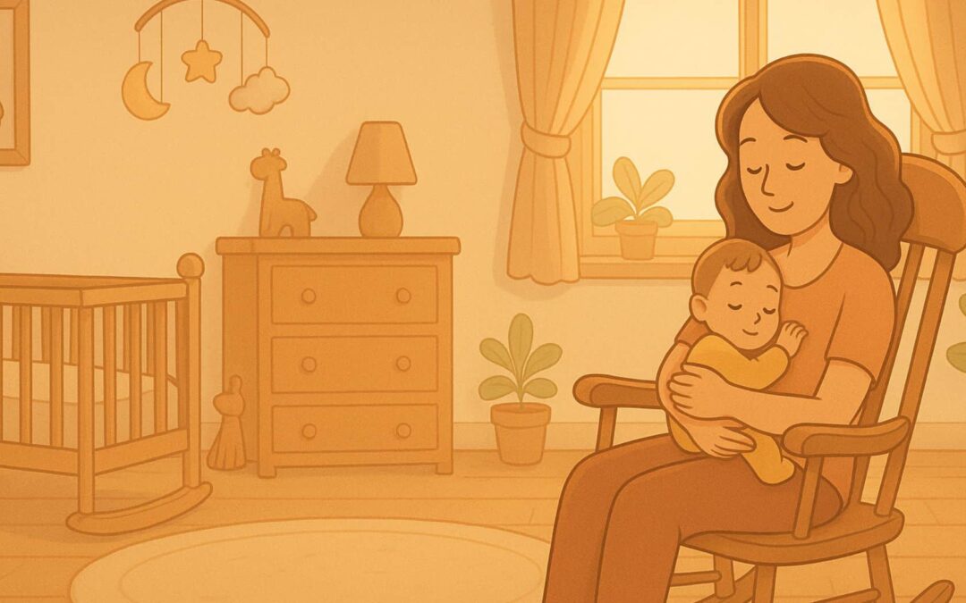 Bébé de 2 mois dort uniquement sur moi