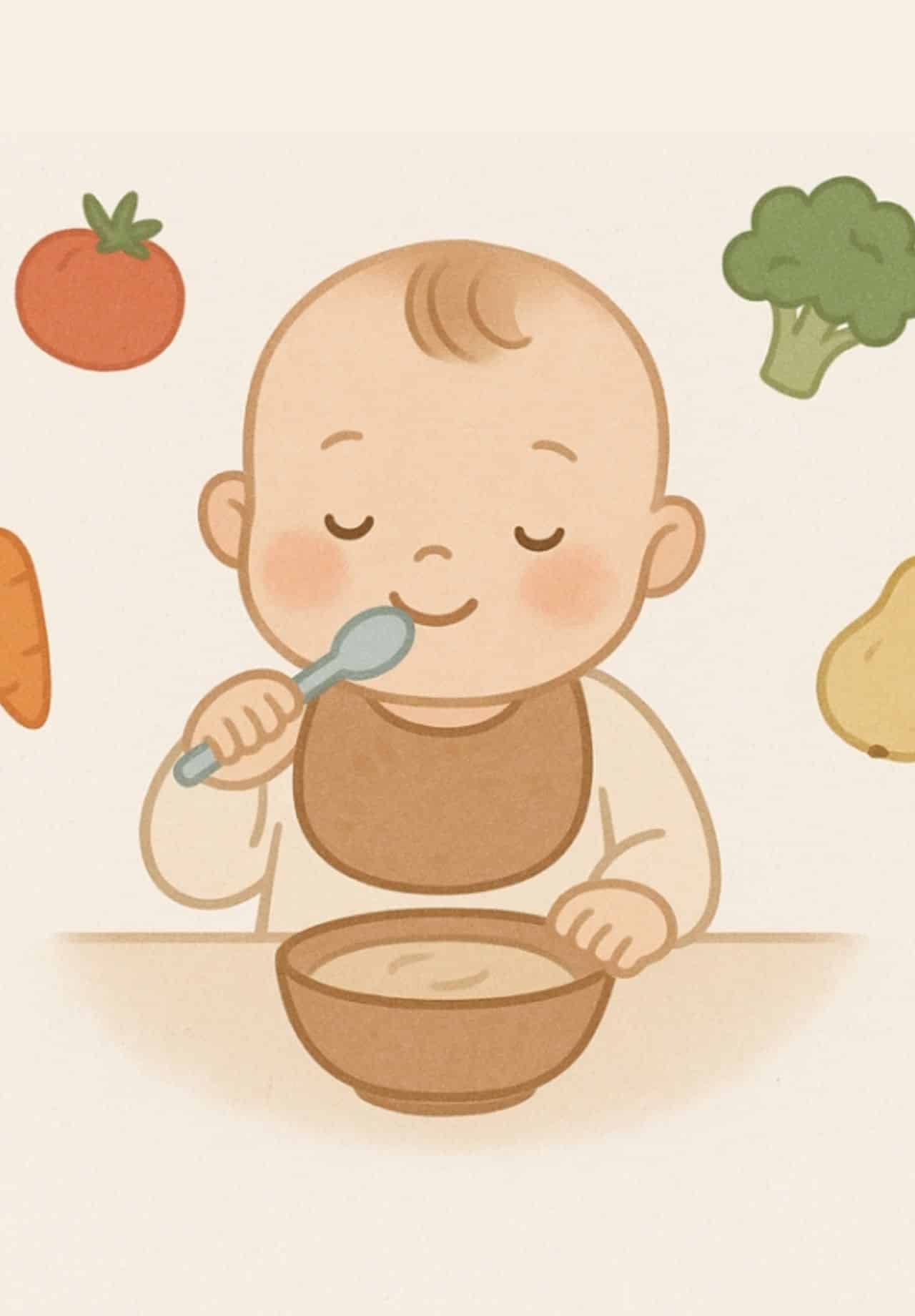 Premiers repas de bébé : début de la diversification alimentaire Premiers repas de bébé : début de la diversification alimentaire