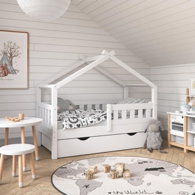 VitaliSpa Design – Lit cabane avec tiroir intégré