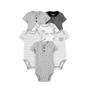 Simple Joys by Carter's — Lot de 6 bodies manches courtes bébé garçon