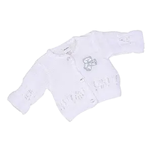 BabyPrem — cardigan acrylique nounours 0-6 mois
