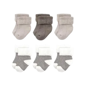 LaLoona — 6 paires de chaussettes 0-3 mois Oeko-Tex