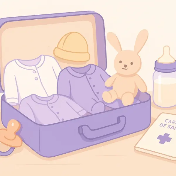 Checklist valise maternité interactive Lit love for sleep evolutif