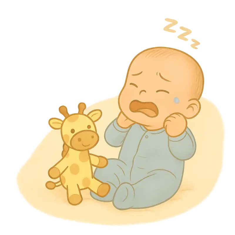 Régression du sommeil bébé