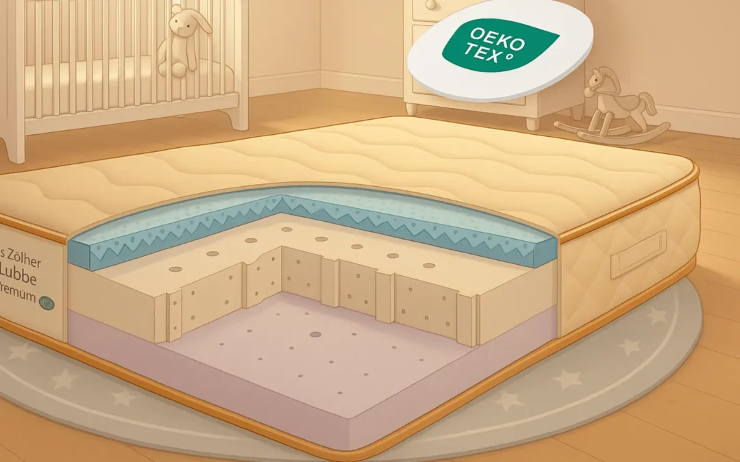 Test du Julius Zöllner Air Premium : le matelas bébé 70×140 haut de gamme