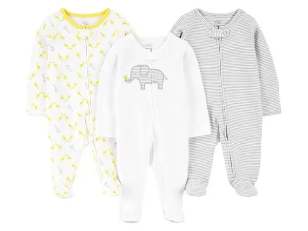 Carter’s — lot de 3 dormeuses 0–3 mois